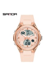 relogio feiminio Watch Women Luxury Rose Gold Women Men Sports Watches LED Electronic Digital Wristwatch Waterproof Watch reloj mujer