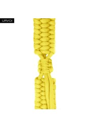 URVOI Parachute Lanyard Band for Apple Watch Series 7 6 SE 5 4 321 Stretch Buckle Rope Strap for iWatch outdoor Design 40 44mm