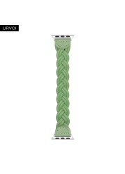 URVOI Braided Band for Apple Watch Series 7 6 SE 5 4 321 Woven Nylon Strap for iWatch Stretchable Replacement Classy Design 40mm