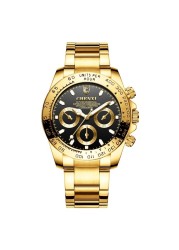 2022 Chenxi Brand Male Full Golden Men's Wrist Watches Clock Luxury Casual Quartz Watch Waterproof Clock Man Relogio Masculino