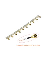 20pcs U.FL IPX IPEX Female Connectors IPEX4 MHF4 SMT Socket WiFi Antenna Base PCB RF Coaxial Antenna Board Terminal