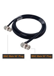 RG223 Coaxial BNC Male to BNC Male Plug RF Cable 50 Ohm Crimp Connector Dual BNC Plug Male Pin Wire Cord 0.5m 1m 2m 5m 10m 20m