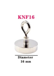 KNF Strong Magnet Search Round With Ring Fishing Game Magnetic Material Can Be Used For Outdoor Recreation Super Strong Magnet