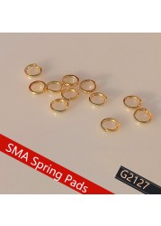 100pcs/lot SMA Screw Nuts/Separator Washers/Spring Pads for RP-SMA/SMA Female Fender Jack Wholesale