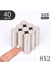 10 20pcs/lot 15x2 15x3 15x4 10x2 12x2mm Strong Magnets Rare Earth Magnets Hot Neodymium Magnets Small Round Magnets