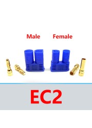 2/5/10 Pair XT60 XT90 EC2 EC3 EC5 EC8 t Plug Battery Connection Kit Male And Female Gold Plated Banana Plug For RC Parts