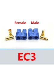 2/5/10 Pair XT60 XT90 EC2 EC3 EC5 EC8 t Plug Battery Connection Kit Male And Female Gold Plated Banana Plug For RC Parts