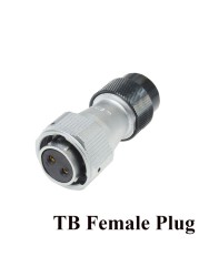 Weipu WY24 - TI Female Connector Female, 2 3 4 9 10 12 19 Pin, Female Casing, Original