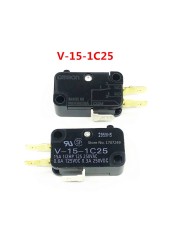 10pcs Original OMRON Micro Switch V-15-1A5 V-15-9A5 V-15-1C25 V-151-1C25 V-152-1C25 V-153-1C25 V-154-1C25 V-155-1C25 V-156- 1C25