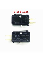 10pcs Original OMRON Micro Switch V-15-1A5 V-15-9A5 V-15-1C25 V-151-1C25 V-152-1C25 V-153-1C25 V-154-1C25 V-155-1C25 V-156- 1C25