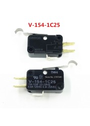 10pcs Original OMRON Micro Switch V-15-1A5 V-15-9A5 V-15-1C25 V-151-1C25 V-152-1C25 V-153-1C25 V-154-1C25 V-155-1C25 V-156- 1C25