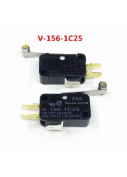 10pcs Original OMRON Micro Switch V-15-1A5 V-15-9A5 V-15-1C25 V-151-1C25 V-152-1C25 V-153-1C25 V-154-1C25 V-155-1C25 V-156- 1C25