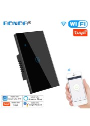 WiFi Smart Switch Water Heater Tuya EU/UK/US/Brazil Standard Luxury Glass Voice Control Touch Alexa Smart Google Home Switches