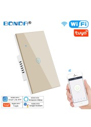 WiFi Smart Switch Water Heater Tuya EU/UK/US/Brazil Standard Luxury Glass Voice Control Touch Alexa Smart Google Home Switches