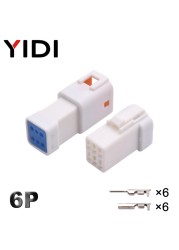 5/10 Sets Micro JST 2/3/4/6/8 Pin Auto Snap Connector Waterproof Wire Connector Housing Male Female Plugs With Terminals