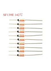 10pcs/lot NEC 250V 10A SF119E/SF129E/SF139E/SF188E Thermal Fuse Thermal Cutout 121/133/142/192/240℃ Fuse Temperature