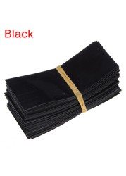 PVC Li-ion Heat Shrink Tubing, 100pcs, 18650 Battery Case, Pre-cut 72 x 18.5mm, Battery Cover