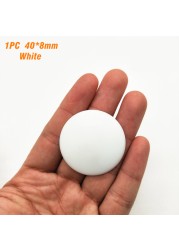 1/6pcs Self-adhesive Door Handle Bumper Protective Plug Transparent Silicone Wall Guard Non-slip Round Doors Stopper Muffler