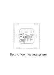 Wifi Smart Thermostat Temperature Controller For Gas Boiler Electric Underfloor Heating Humidity Display Works With Alexa