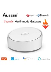 Tuya ZigBee Smart Gateway Multi-mode Bluetooth Network Hub Smart Home Smart Life App Voice Control Work with Alexa Google Home