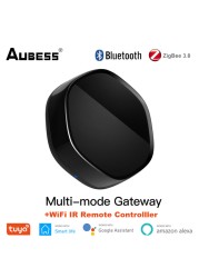 Tuya ZigBee Smart Gateway Multi-mode Bluetooth Network Hub Smart Home Smart Life App Voice Control Work with Alexa Google Home