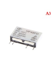 الغرض العام الجهد التتابع HF49FD-005-1H12 005-1H12 HF49FD DC5V 1H12 4PIN 5A 20x5x12.5mm