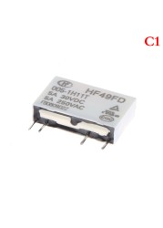 الغرض العام الجهد التتابع HF49FD-005-1H12 005-1H12 HF49FD DC5V 1H12 4PIN 5A 20x5x12.5mm