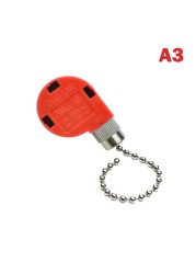 Red Ceiling Fan Switch 3 Speed ​​4 Wire ZE-268S6 Fan Pull Chain Switch Replacement Speed ​​Control Switch