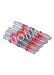 10/20pcs Heat Shrink Soldering Sleeve Terminals Insulated Waterproof Butt Connectors Kit Soldered Electrical Wire Terminals