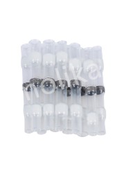 10/20pcs Heat Shrink Soldering Sleeve Terminals Insulated Waterproof Butt Connectors Kit Soldered Electrical Wire Terminals