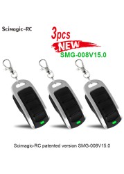 Scimagic-RC متعدد التردد 280-868MHz استنساخ كراج عن بعد التحكم 433MHz 868MHz المتداول رمز الارسال أمر بوابة مفتاح فوب