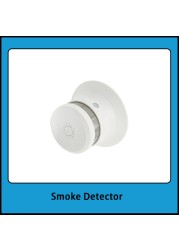 Battery Powered Smoke Carbon Carbon Monoxide Detector Combination Smoking Poster Alarm LED Digital Display Sound Alert Home Security Sensor