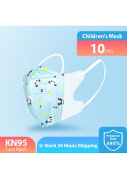 ffp2 mask ffp2 children's masks mascarillas fpp2masks fpp2 children 3 to 6 years kn95 protective masks Masque Enfant ffp2 kids