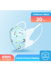 ffp2 mask ffp2 children's masks mascarillas fpp2masks fpp2 children 3 to 6 years kn95 protective masks Masque Enfant ffp2 kids