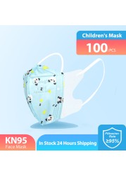 ffp2 mask ffp2 children's masks mascarillas fpp2masks fpp2 children 3 to 6 years kn95 protective masks Masque Enfant ffp2 kids