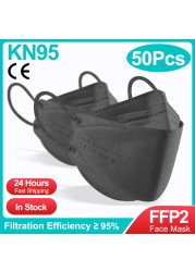 New Mascarillas ffp2fan filtros respiratory mask fpp2 homeopathic face mask rose KN95 cubrebocas ffp2mascarillas ce