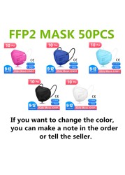 9-12 Years mascarillas fpp2 niños children FFP2 Mask Reusable Ce Approved KN95 Masks 5 Layers FFP 2 Security Protection Mask