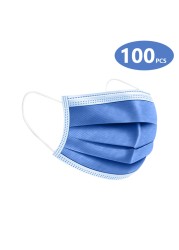 10-200pcs Adult Mouth Mask Disposable Face Mask Cherogical Mask 3 Layer Anti-Dust Mascarillas Quirojicas Gay Colors