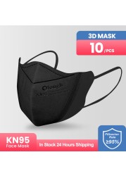 black kn95 mascara fpp2 mascarillas fpp2 homology ada protective mask reusable respiratory fpp2 maske colors respirator masks