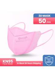 black kn95 mascara fpp2 mascarillas fpp2 homology ada protective mask reusable respiratory fpp2 maske colors respirator masks