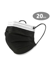 10-200pcs Protective Face Masks 4 Layer Activated Carbon Mascarillas Disposable Adult Homeopathic Shuffle Mask