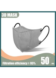 3d mask ffp2 mascarillas kn95 certification ffp2fan 95 reusable mask face masks fpp2 protection face mascara ffpp2 masque