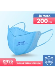 CE approved KN95 Mascarillas ffp2 mask 5 layers face mask reusable protective mask ffp2fan adult fpp2reuse zable ffpp2 Masken