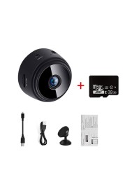 A9 Mini IP WiFi Wireless Camera Home Baby Monitor 1080P HD Night Version Micro Voice Recorder Security Monitor Camera