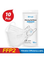 KN95 ffp2mascarillas approved sanitary 4 layer mascherine ffp2 protective respirator fpp2 reusable filter face fish masks