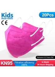 قناع Mascarillas FPP2 للأطفال FFP2 قناع KN95 للأطفال fpp2 قناع ffp2aza CE 6-9 قناع mascarilla infantil ffp2 قناع masque niños