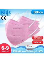 قناع Mascarillas FPP2 للأطفال FFP2 قناع KN95 للأطفال fpp2 قناع ffp2aza CE 6-9 قناع mascarilla infantil ffp2 قناع masque niños