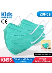 قناع Mascarillas FPP2 للأطفال FFP2 قناع KN95 للأطفال fpp2 قناع ffp2aza CE 6-9 قناع mascarilla infantil ffp2 قناع masque niños