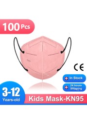 قناع fpp2 للأطفال طراز kn95mascarillas ffp2 mascarillas fpp2 nños homology ada CE masque enfant يمكن إعادة استخدامه قناع fpp2 الصحي قناع ffp2masque للأطفال