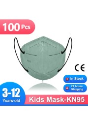 قناع fpp2 للأطفال طراز kn95mascarillas ffp2 mascarillas fpp2 nños homology ada CE masque enfant يمكن إعادة استخدامه قناع fpp2 الصحي قناع ffp2masque للأطفال